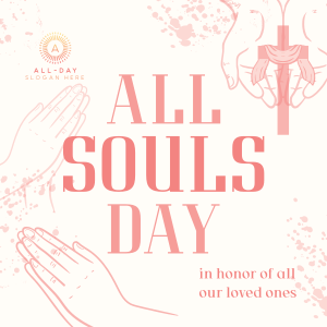 Prayer for Souls' Day Instagram Post Image Preview