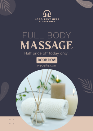 Massage Promo Poster Image Preview