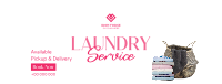 Laundry Delivery Services Facebook Cover Image Preview