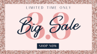 Glittering Sale Facebook event cover Image Preview