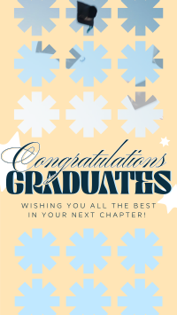 Geometric Graduation Facebook Story Image Preview