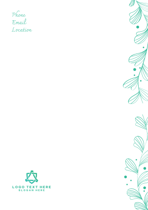 Side Bloom Letterhead Image Preview
