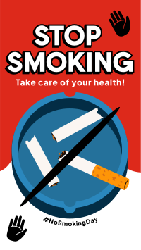 Smoking Habit Prevention Instagram Reel Design