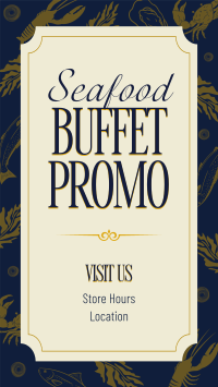 Luxury Seafood Facebook Story Design
