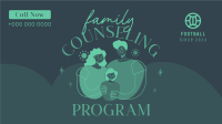 Family Counseling Program Facebook Event Cover Design