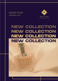 Minimalist New Perfume Poster Design