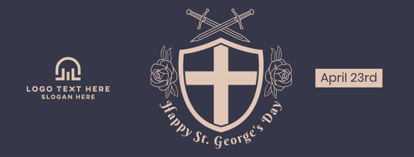 St. George's Shield Facebook Cover Design Image Preview