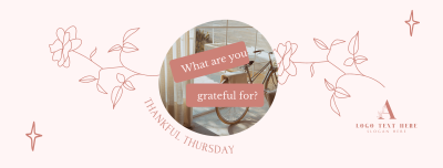 Dainty Thankful Thursday Facebook cover Image Preview