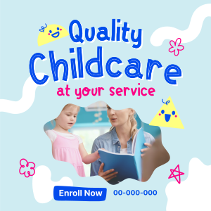 Quality Childcare Services Instagram post Image Preview