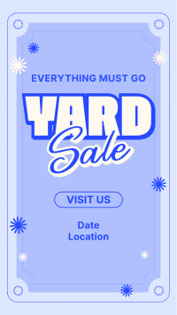 Minimalist Yard Sale Instagram reel Image Preview