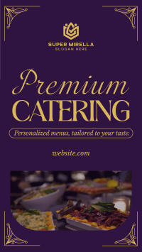 Premium Catering Facebook Story Image Preview