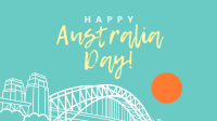 Sydney Harbour Bridge Facebook Event Cover Design