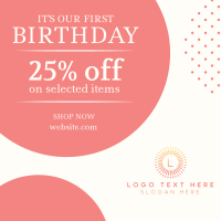 Birthday Sale Instagram post Image Preview