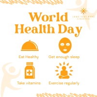 Health Day Tips Instagram post Image Preview