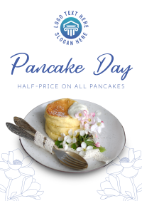 Fancy Pancake Party Poster Image Preview