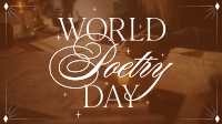 Celebrate Poetry Day Animation Image Preview