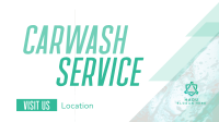Cleaning Car Wash Service Facebook event cover Image Preview