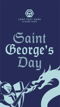 Saint George's Celebration Facebook story Image Preview