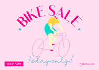 Bike Deals Postcard Image Preview