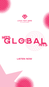 Global Music Hits Instagram story Image Preview
