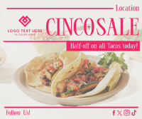 Cinco De Mayo Food Promo Facebook Post Design