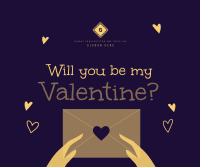Romantic Valentine Facebook Post Image Preview