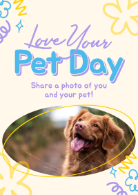 Pet Day Doodles Poster Image Preview