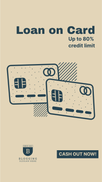 Credit Card Loan Facebook Story Design