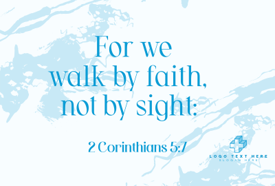 Walk by Faith Pinterest board cover Image Preview