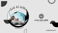 Eid Al Adha Shapes Facebook event cover Image Preview