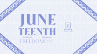 Juneteenth Freedom Revolution Video Image Preview