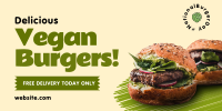 Vegan Burgers Twitter post Image Preview