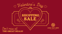 Minimalist Valentine's Day Sale Animation Image Preview