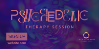 Psychedelic Therapy Session Twitter post Image Preview