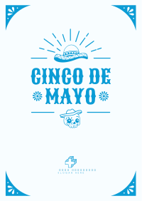 Festive Cinco De Mayo Flyer Design