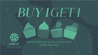 Super Sweet, So Yummy Sale Facebook Event Cover Design