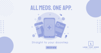 Meds Straight To Your Doorstep Facebook Ad Design