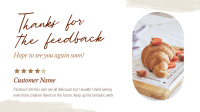 Cafe Customer Feedback Facebook event cover Image Preview