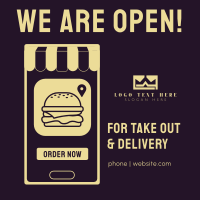 For Takeout Instagram Post Design