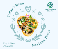 Mexican Taco Facebook post Image Preview