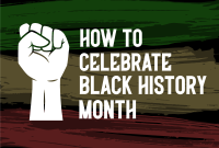 Black History Month Pinterest Cover Design