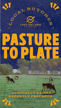 Rustic Livestock Pasture Facebook Story Design