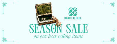 Earthy Jewelry Sale Facebook cover Image Preview