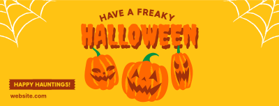 Pumpkin Takeover Facebook cover Image Preview