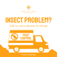 Pest Control Truck Instagram post Image Preview