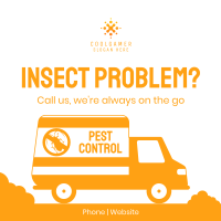 Pest Control Truck Instagram post Image Preview