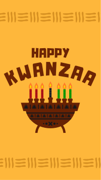 Happy Kwanzaa Celebration Facebook story Image Preview