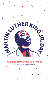 Martin Luther Day Celebration Facebook story Image Preview