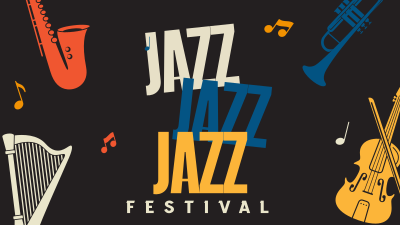 Jazz Festival Facebook event cover Image Preview