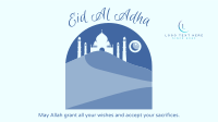 Eid Desert Animals Facebook Event Cover Design